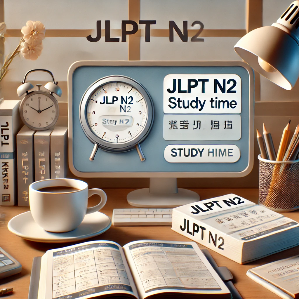 JLPT N2の勉強時間